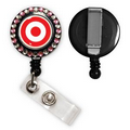 Badge Reel w/ Rhinestones & Belt Clip